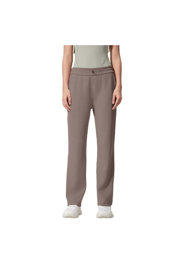 Summer Pants for Women Casual Pants Set Women Leggings Yoga Womens Elastic Work Long Casual for High Waist Athletic Young Work Outfits Maternity And Jacket Same Day 70s Purple M