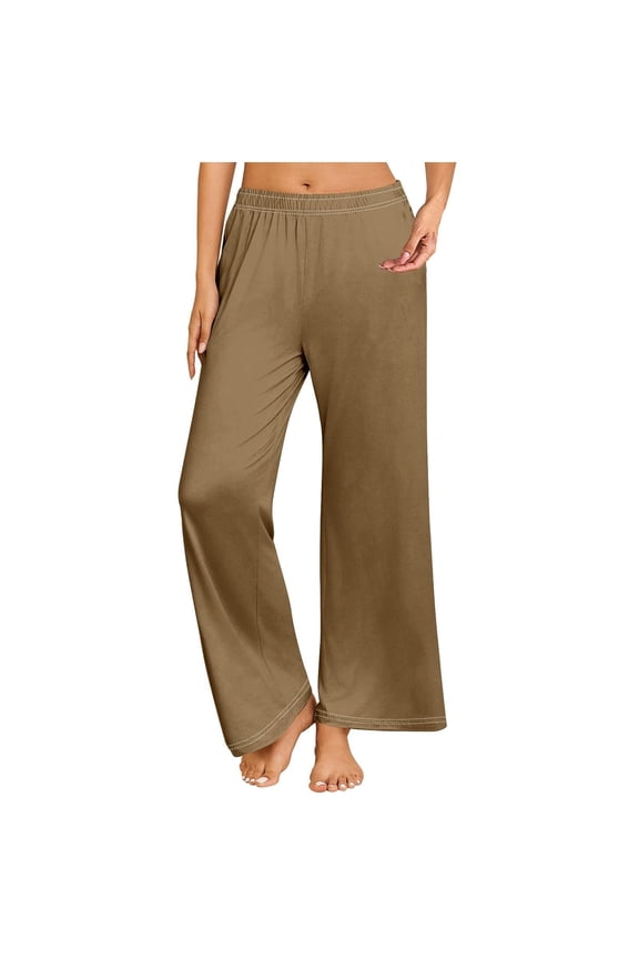 Summer Pants for Women Cute Leggings for Women Yoga Pant with Drawstring Peg Leg Trousers Dress Clothes Work Business Casual Soft Womens Dress Leggings Work Gymnast Warm Ups High Waist Khaki 3XL