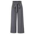thumbnail image 1 of Summer Pants Women Dress Casual Pants for Women Business Casual Clothes for Petite Rompers plus Size Cropped Petite Grey S, 1 of 6