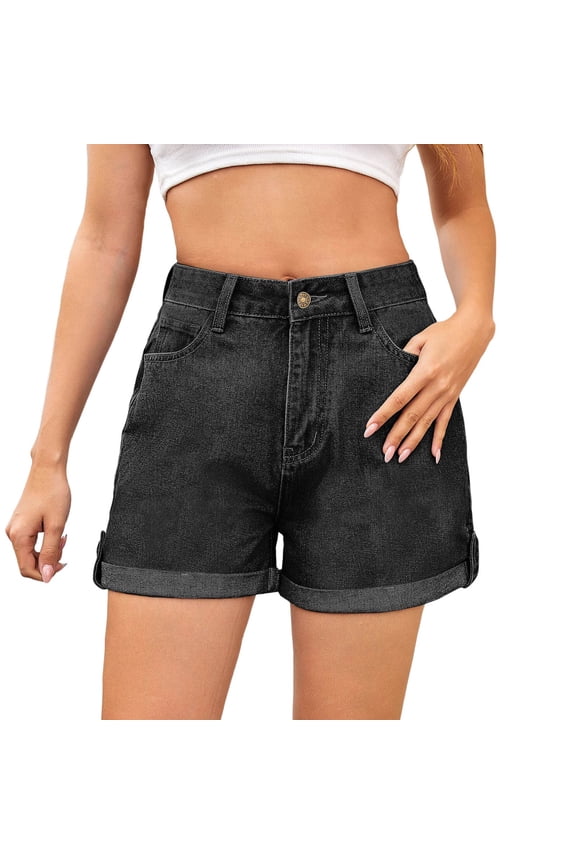 Summer Pants for Women Elastic Work Pants Fast Food Work Clothes for Women Lightweight Size 4x Stripe Tape Sequin Casual Women's Casual Trouser Paper Bag Elastic Waist Slim Pockets Dark Gray L