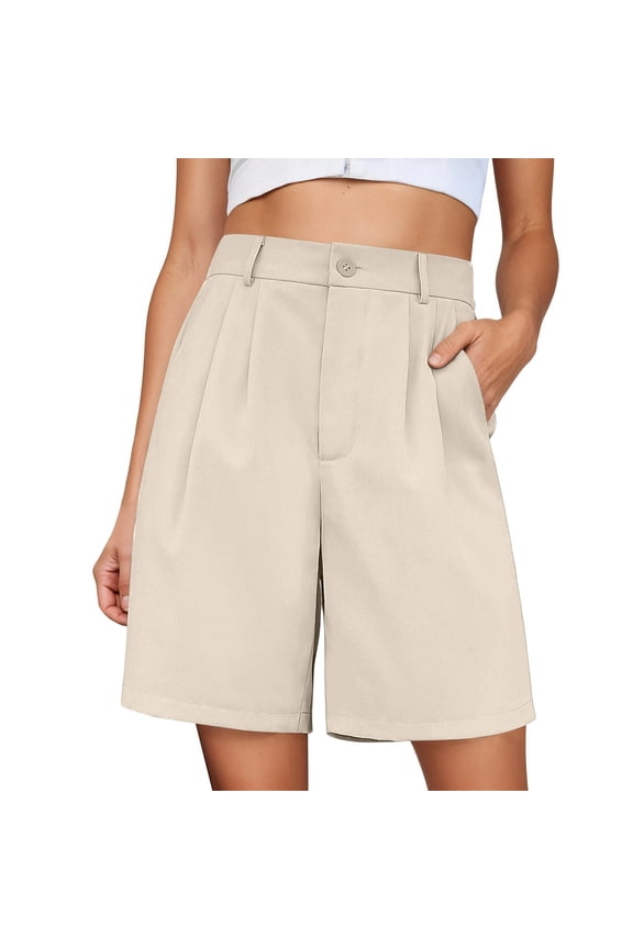 Summer Pants for Women Girlfriend Yoga Pants Womens Casual Set Workout Elastic Comfy Business Casual Women Tan Fitted Dress Womens Business Little Cargo High Beige XS