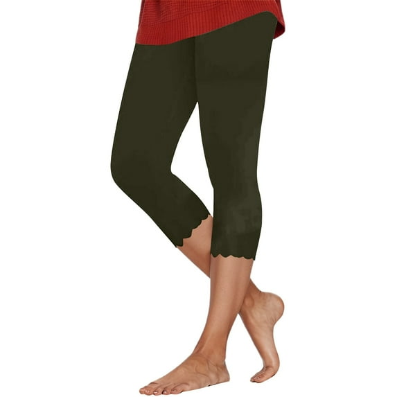 Summer Pants for Women Leopard Print Women Summer Pants Lightweight Straight Leg Linen for Print Pant Casual Yoga Lose Womens Woven Clothes Trendy Yoga Trousers Corduroy Army Green 2XL