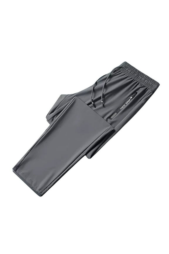 Summer Pants for Women And Men's Casual Pants Work Clothes With Zippered Pockets Loose Fitting Summer Wear And Cool Mom Yoga Wind Proof Running Women Sweats Boot Leg Womens Grey 5XL