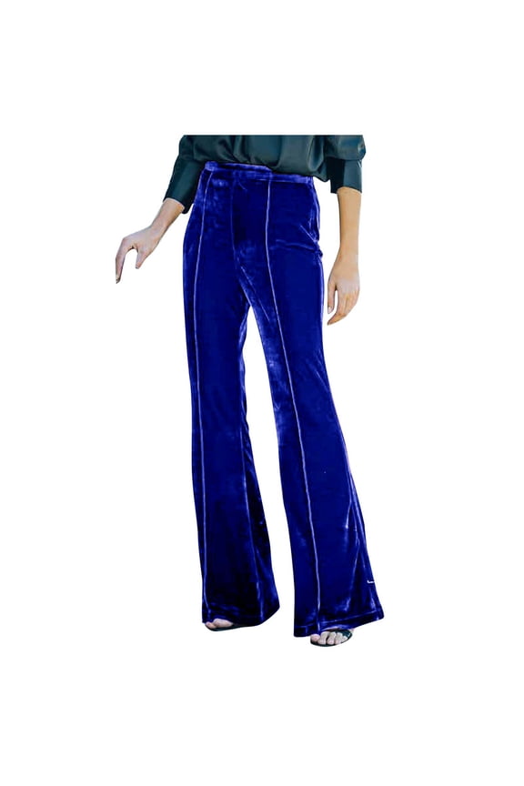 Summer Pants for Women Pocket Women Pants with Pockets Trendy Light Linen Large Yoga And Striped Leg Warmers Baggy Dress Comfy Casual Pajama Beach Clothes Clothes for Blue S