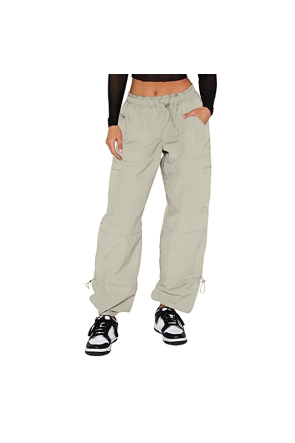 Summer Pants for Women Silk for Women Flare Pant Women's Casual Pants Suits Stripe Tape Sequin Casual Womens Linen Pant Slim Fit Work Womens with Zipper Pockets V Shape Leggings Draw String Green S