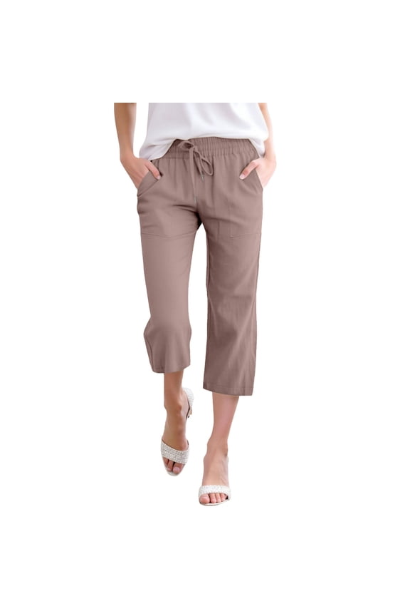 Summer Pants for Women V Shape Leggings Dress Sweatpants for Women Petite Pants Pant Work Fashion with Pockets Womens Yoga with Pockets Side Stripe Zip Pocket Track Cute Workout Coffee 5XL