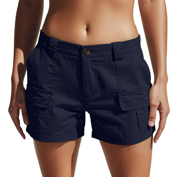 Summer Pants for Women Wide Leg Womens Business Attire Athletic Scrub Pants Bend over Womens plus Size Long Leggings for Women Athletic Stretch with Pockets Postpartum Elastic Waist plus Navy M