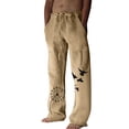 thumbnail image 1 of Summer Pants for Men Big and Tall Trendy Golf Casual Pants Baggy Sweatpants with Pockets Cargo Joggers, 1 of 5