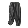 thumbnail image 1 of Summer Pants for Women Checkered Loose Harem Pants Elastic Waistband Casual Wear Womens Pants Casual & Wide Leg, 1 of 4