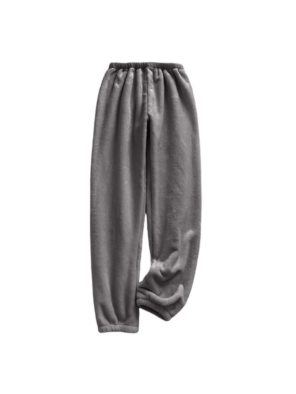 Summer Pants for Women, Women's Joggers Pants Solid Color Drawstring Comfy Loose Sweatpants Lounge Workout Beach Trousers with Pockets Dark Gray L