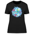 thumbnail image 1 of Summer Paradise Doodles Tee Women's -Image by Shutterstock, 1 of 2