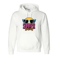 thumbnail image 1 of Summer Party Beach Pool BBQ Celebration Fun Times Graphic Hoodie, 1 of 3