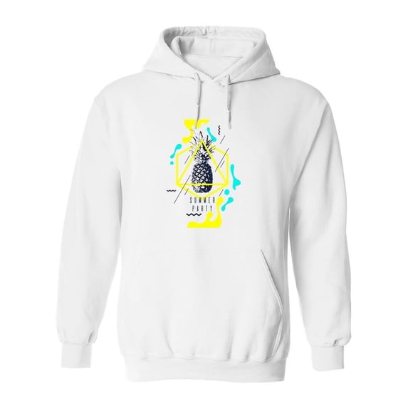 Summer Party Design Hoodie Men -Image by Shutterstock, Male XX-Large