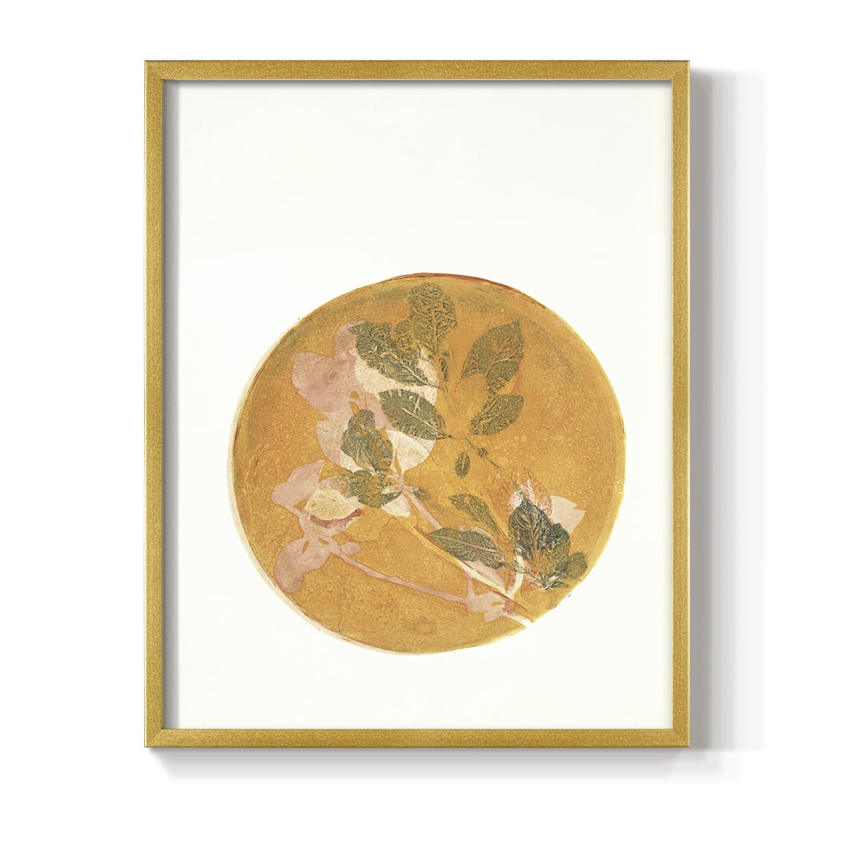 Summer Peach in Paper Solid Wood 22 x 28 Framed Print