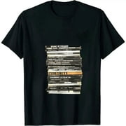Summer-Perfect Graphic Tees with Distressed Cassettes Print and Vintage Flair