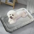 thumbnail image 1 of Summer Pet Cooling Mat | Ice Pad for Dogs, Cats & Kids | Portable Foldable Cooling Mat for Sofa, Car & Travel | 40x30cm Fiber Mat, 1 of 5