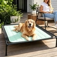 thumbnail image 1 of Summer Pet Cooling Pad Non- Ice Silk Sleeping Cushion Machine Washable Portable Mat for Cats Dogs 28.7x20.9 Inch, 1 of 5