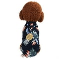 thumbnail image 1 of Pet Summer Printed Shirt, Dog Thin Short Sleeves Dog Shirt Clothes Summer Vest Costume Pineapple Pattern, XS/S/M/L/XL/XXL, 1 of 5