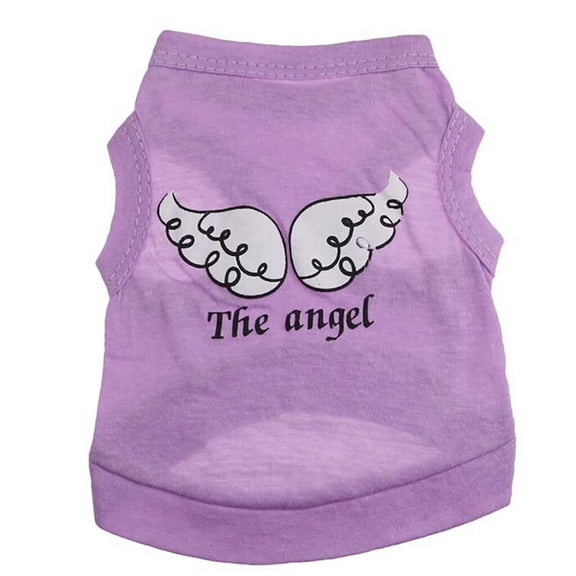 Summer Pet Dog Puppy Vest Dog Clothes Angel Vest Apparel Pet Vest SUCS