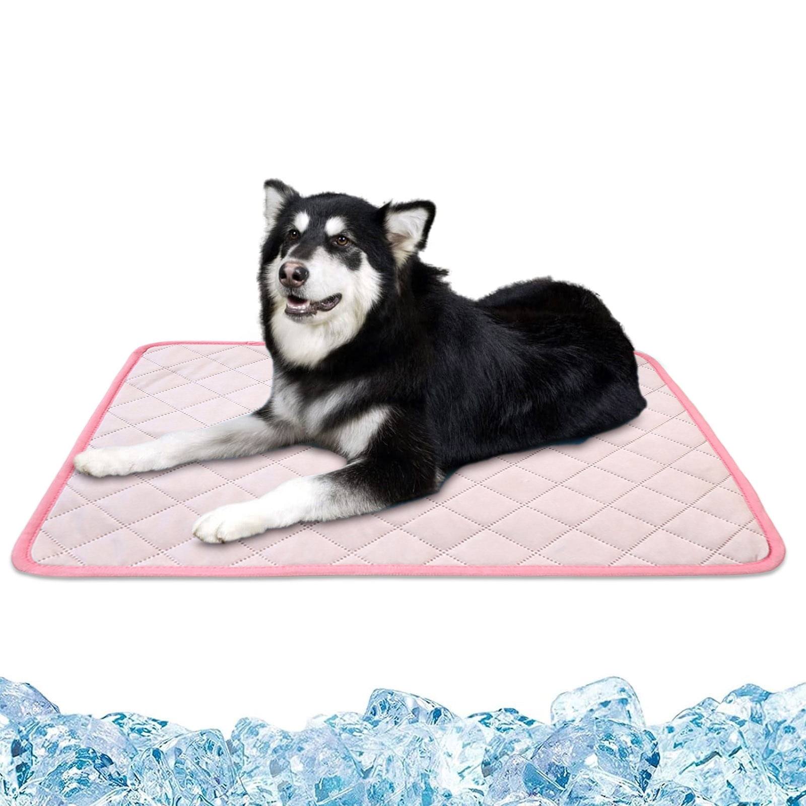 Summer Pet Mat Can Be Washed With Water And Feels Cool. Pet Mat Is