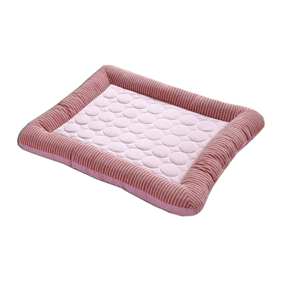 Summer Pet Self Cooling Pad Washable Sleeping Blanket- No Need To Freeze Or Refrigerate 17"X 21" Kennel Mat For Small Medium Dog And Adult Cat