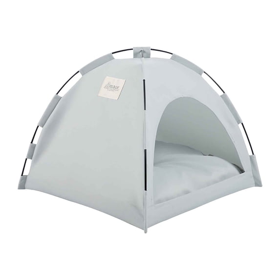 Summer Pet Tent Foldable Breathable Canvas Dog Cat House for Small Animals Outdoor Portable