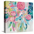 thumbnail image 1 of Summer Pink Floral, Botanical Stretched Canvas Wall Art by Farida Zaman Sold by Art.Com, 1 of 5