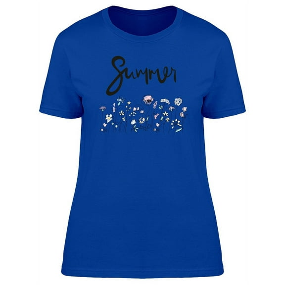 Summer Plants & Flowers T-Shirt Women -Image by Shutterstock, Female Large