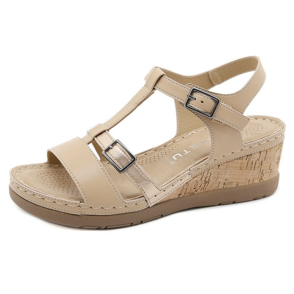 Summer Platform Sandals Women Strap Gladiator Sandal Wedges Shoes Casual Woman Peep Toe Sandals