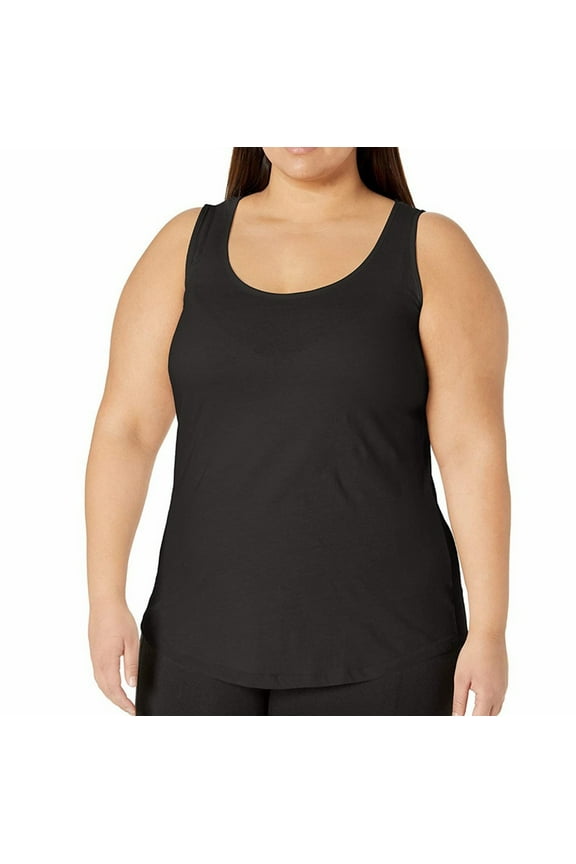 Black Loose Fitting Tops for Women, Polyester Womens Spaghetti Strap Tank Top, Sleeveless Women Undershirt Tank Tops, Women'S Lingerie Camisoles & Tanks, Solid Heart Tank Tops for Women