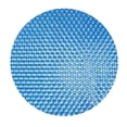 thumbnail image 1 of Summer Pool Solar Cover Blue Inflatable Bubble Surface Heat Retention Blanket for Above Ground In-Ground Swimming Pools Debris Protection Cover, 1 of 4