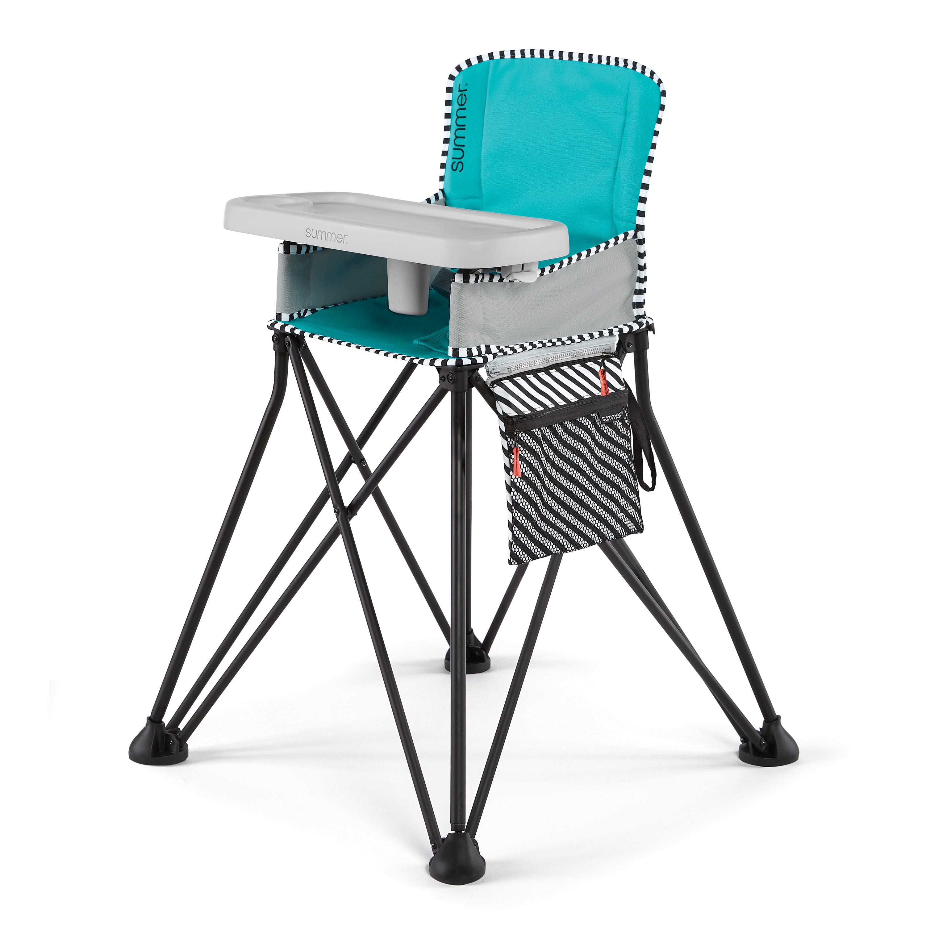 Summer Pop 'N Dine SE Portable High Chair (Aqua Sugar) - image 1 of 7