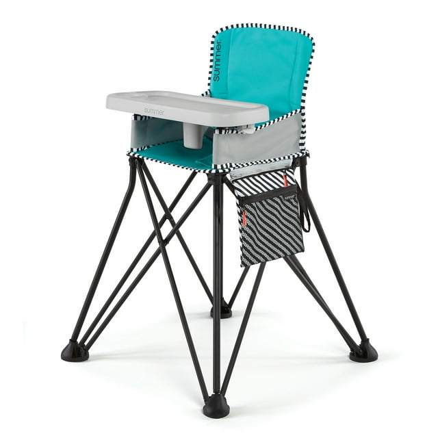 Summer Pop 'N Dine SE Portable High Chair (Aqua Sugar)