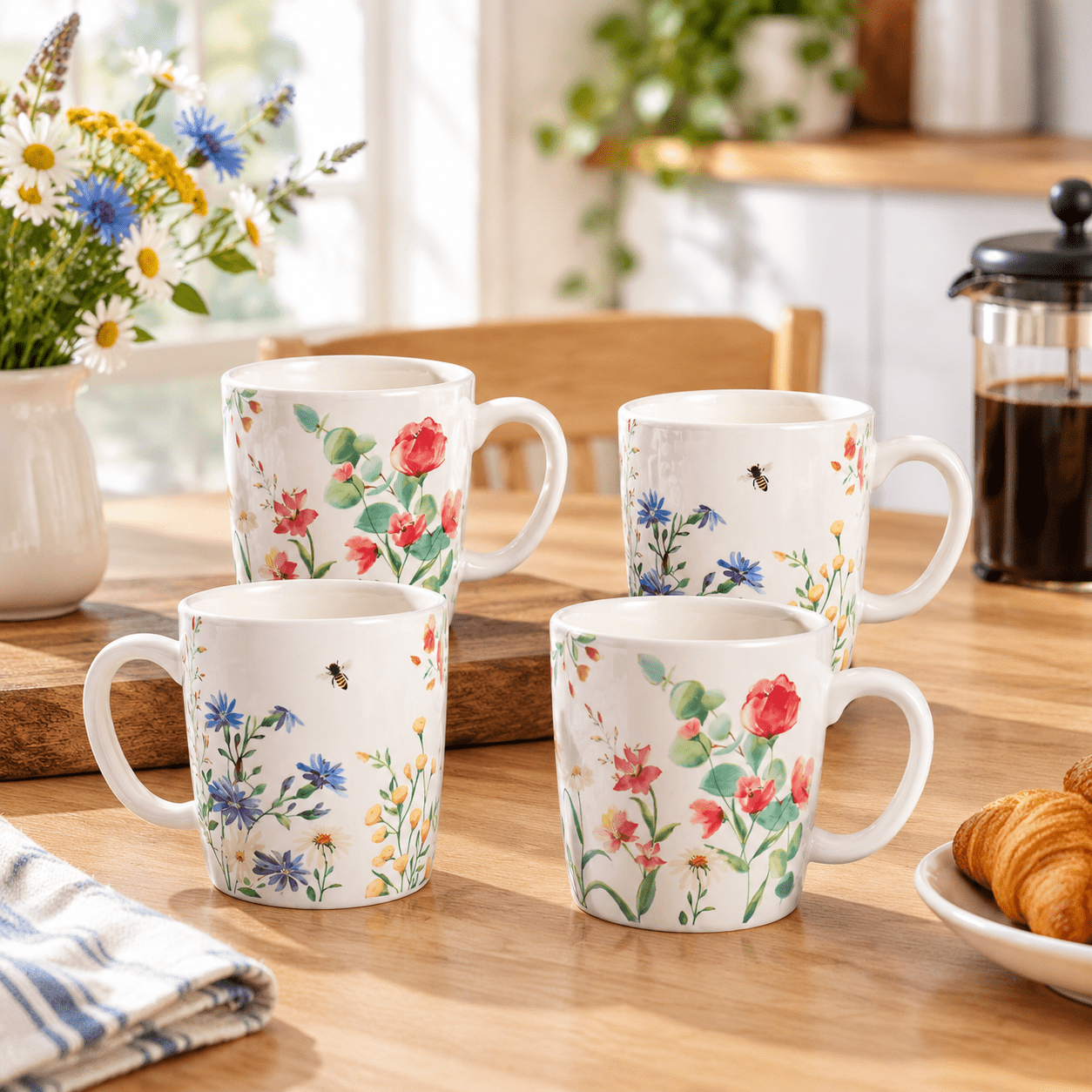 Summer Provence Ceramic Coffee