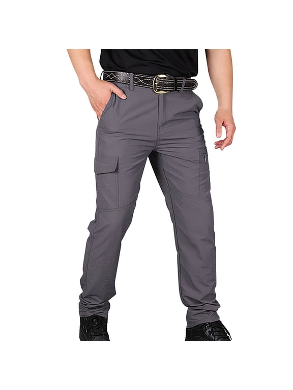 Summer Quick Dried Outdoor Waterproof Mountaineering Men Pants Work Pants Trousers