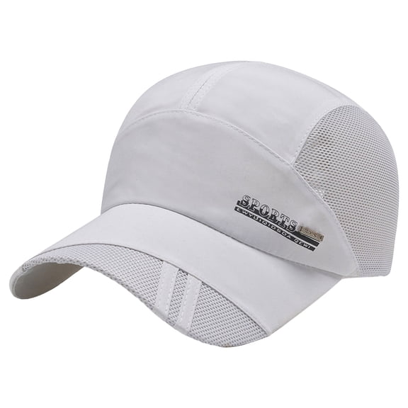 Summer Quick Drying Mesh Back Sun Visor Riding Running Fishing Outdoor Baseball Cap Hats for Men and Women