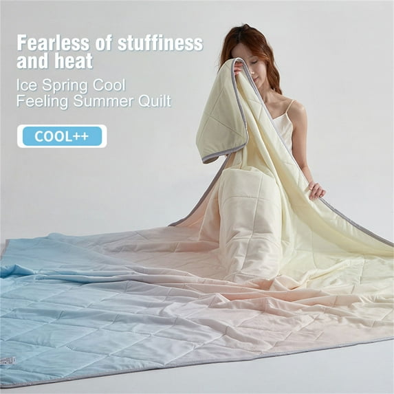 Summer Quilt 150*200Cm Cool Summer Quilt – Machine Washable Comfort for Singles & Couple