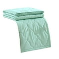 thumbnail image 1 of Summer Quilt, Cotton Quilt, Breathable Lightweight Cooling Blanket for Hot Sleepers, Skin-Friendly Soft Washed Cotton Material, Machine Washable, Multiple Color Options, 100x150cm Size, 1 of 8