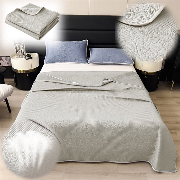 Summer Quilt Cozival Summer Quilt and Blanket, European Style Thin Coverlet for Double Bed, Washable Lightweight Conditioning Quilt for Warm Weather, Home Textiles, Lightweight Coverlet, 100*150cm