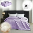 thumbnail image 1 of Summer Quilt Purple 150*200,Summer Quilt*1,Washed Cotton Air Conditioning Quilt/Summer Cool Quilt Double & Single Sizes Thin Summer Blanket with Machine Washable Solid Color Design, 1 of 9
