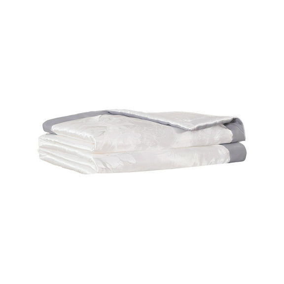 Summer Quilt | Satin Double-Sided Thin Comforter | Lightweight & Breathable for Air Conditioned Rooms | Washable Summer Bedding | Multiple Sizes Available