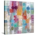 thumbnail image 1 of Summer Rain, Abstract Stretched Canvas Wall Art by Silvia Vassileva Sold by ArtCom, 1 of 5