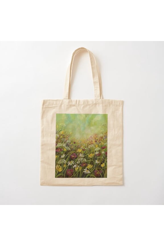 Summer Rain Canvas Tote Bags, Reusable Shopping Bag