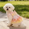 thumbnail image 1 of Summer Rainbow Butterfly Princess Dress for Dogs Cats Cute Pet Summer Apparel Breathable Lightweight Mesh for Small Medium Large Dogs Cats Holiday Party Weddings Photo Shoots Daily Wear Pet Supplies, 1 of 6