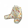 thumbnail image 1 of Summer Reading Pillow Cover, Continuous Hot Seasonal Fun Pattern with Popsicle Flowers Parasol Cocktail, Unstuffed Printed Bed Rest Case from Soft Fabric, XL Size, Multicolor, by Ambesonne, 1 of 4