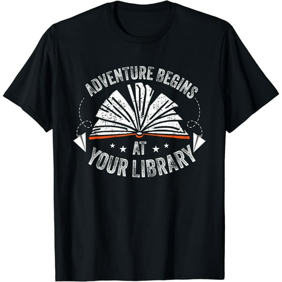 Summer Reading Program 2024 Adventure Begins at Your Library T-Shirt