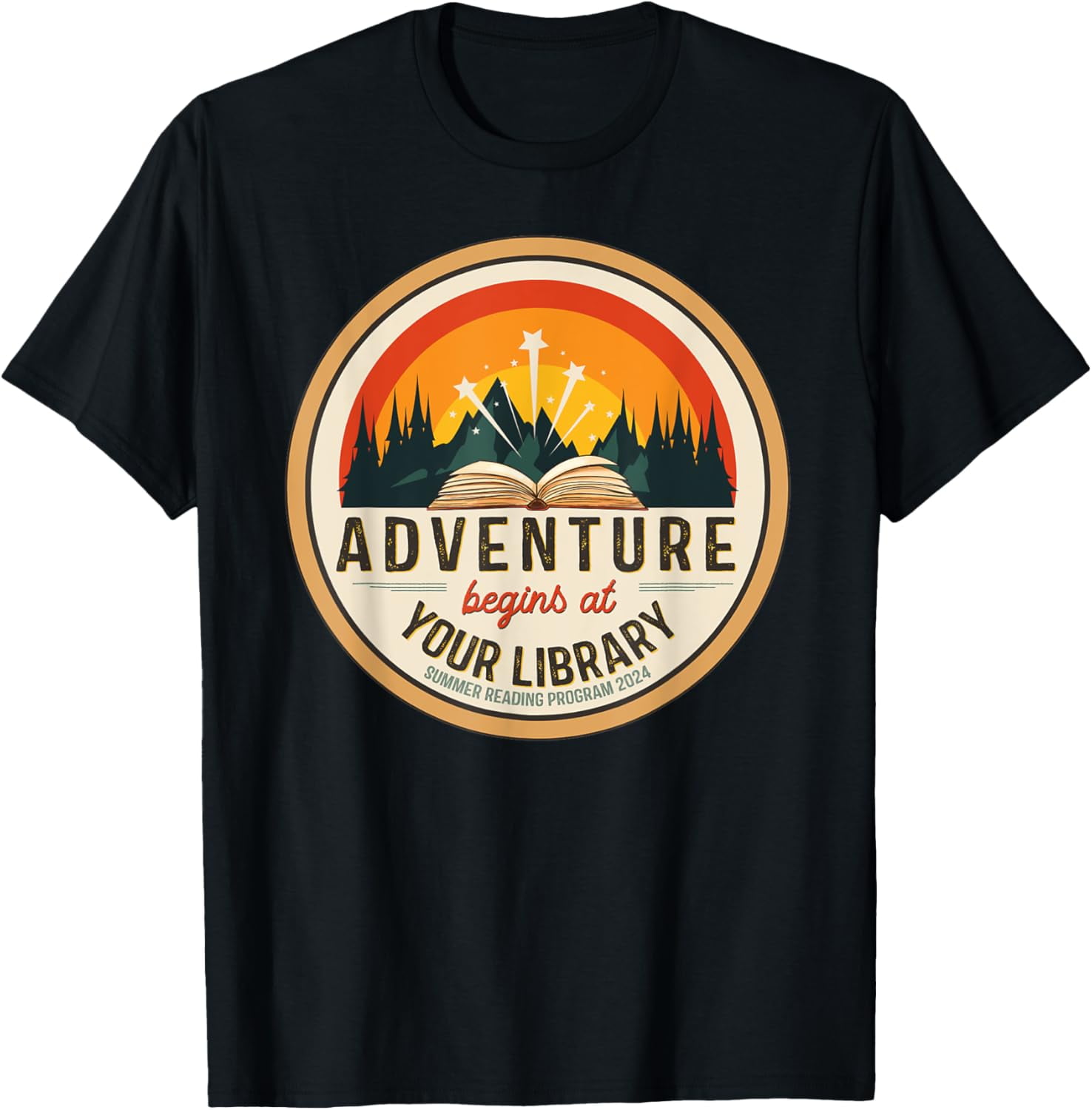 Summer Reading Program 2024 Adventure Begins at Your Library TShirt