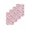 thumbnail image 1 of Summer Red Starfish Kitchen Dish Towels for Drying Dishes Set of 4, Green Coral Coastal Ocean Abstract Waffle Weave Microfiber Terry Hand Tea Bathroom Towels Quick Dry & Absorbent Towel 15.7x23.6, 1 of 7