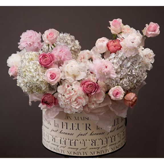 Summer Romance - Hydrangeas, garden roses and peonies