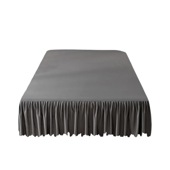 Summer Ruffled Bed Skirt with Sheet,Lightweight Ruffle Queen Size Bedskirt
